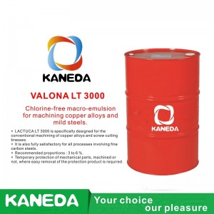 KANEDA LACTUCA LT 3000 Chlorfreie Makroemulsion zur Bearbeitung von Kupferlegierungen und Baustählen.