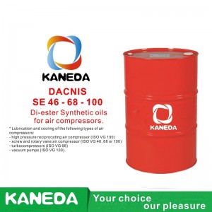 KANEDA DACNIS SE 46 - 68 - 100 Diester Synthetische Öle für Luftkompressoren.