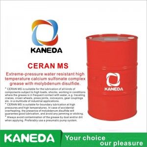 KANEDA CERAN MS Hochtemperatur-Calciumsulfonat-Komplexfett mit Molybdändisulfid.